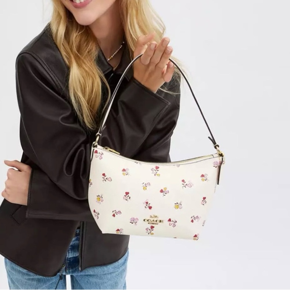 Coach White Floral Women's Bag